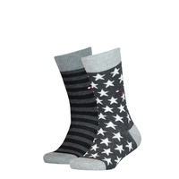 Tommy Hilfiger Stars and Stripes Kid's Socks (2 pack) - 35-38