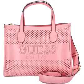 GUESS Schultertasche Katey Perf Small Tote Pink
