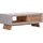 GUTMANN FACTORY Couchtisch Omaha mit Schublade natur / grau 110 x 45 x 60 cm
