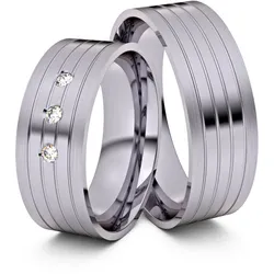 Trauringe Detmold 585er Palladium - 4795