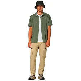 Salewa Puez Kurzarmhemd Faded Green 4XL