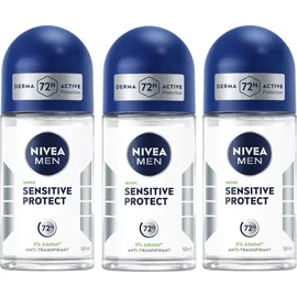 BEIERSDORF Sensitive Protect Anti Transpirant Roll On 3 x 50 ml