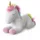 La Vida Kuscheltier Einhorn 30 cm Pink/Weiß