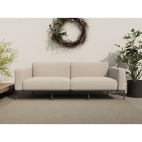 andas 3-Sitzer Askild Loungesofa«, Sofas Gr. B/H/T: 212 cm x 73 cm x 88 cm, Struktur fein, beige (sandstone) Gartensofas