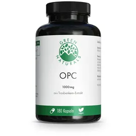 Heilpflanzenwohl GREEN NATURALS OPC 1000 mg aus Traubenkern-Extrakt