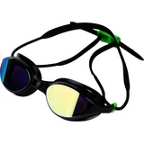 Energetics Schwimmbrille Ux.-Schwimmbrille Fusion Pro MIRROR 900 BLACK/GREEN LIME