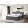 altdecor BOXBETT mit Matratze und Lattenrost, - VILA - 160x200 cm - H4 - Dunkelgrau