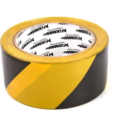 Silverline 50 mm x 33 Meter Schwarz-Gelbes Sicherheitsband