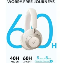 Soundcore Space One Pro Cremeweiß