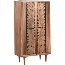 Marrakesch Orient & Mediterran Interior Kleiderschrank Aday 90 x 150 x 40 cm Braun
