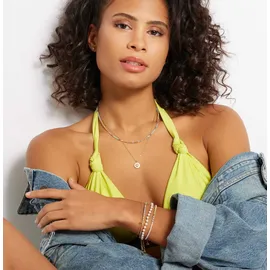 LEONARDO Edelstahlarmband CIAO BY LEONARDO "Janna CIAO", gold (gelbgoldfarben), Armbänder, Damen, 19,5cm, Edelstahl, Edelstahlarmband