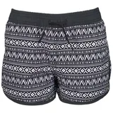 Buffalo Badeshorts, mit Ethnodruck Buffalo schwarz-weiß