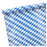 Papstar Tischdecke Folie 20 m x 1 m Bayrisch Blau