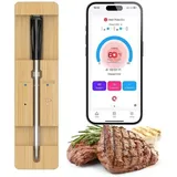 XVX - Kabellose Bluetooth-Kochsonde, Präzisions-Magnet-Fleischthermometer, Smartphone-Alarm, für die Küche