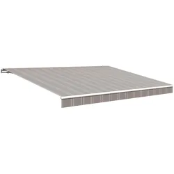 Gelenkarmmarkise WISMAR "Classic", grau, B:600cm H:25cm, Polyacryl, Markisen