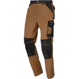 PARKSIDE PERFORMANCE® Herren Arbeitsbundhose (Braun, 50)