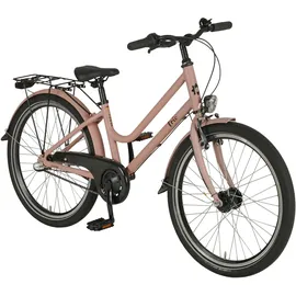 Prophete Fahrrad »TRIO 500" M«, 24 Z, 34, rosa,