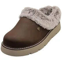 SKECHERS Hüttenschuhe Braun 38