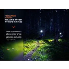 Fenix HM65R-T 2.0 Stirnlampe schwarz