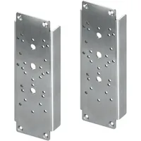 TECE profil Stahlplattenset zur Aufnahme von Stützklappgriffen