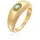 ELLI PREMIUM Elli Ring 925 Sterling Silber Siegelring in Gold | Gr.: 58