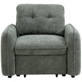 Vente-unique Schlafsessel Pobava Grün 104 cm