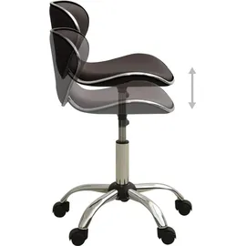 vidaXL Bürostuhl Kunstleder Braun