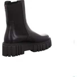 Marc O'Polo Christel Chelsea-Boot aus Rindleder mit profilierter Bulky-Sohle - schwarz, Größe 40 EU
