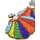 COLLEZIONE ALESSANDRO Ohrclips Almeria mehrfarbig onesize