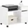 SoBuy ASK02 Rollcontainer 72x54x40 weiß