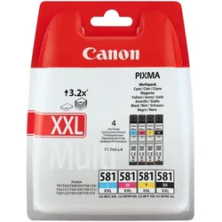 Original Canon 1998C005 / CLI-581XXL Tintenpatrone MultiPack