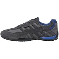 GEOX Snake A Sneaker Graphite, 45 EU