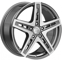 2DRV WH38 9x20 ET42 5x112 66,6, daytona grau hochglanzpoliert