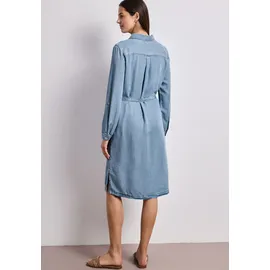 STREET ONE Jeanskleid Midi Blau 42