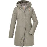 G.I.G.A. DX Damen Winterparka/Funktionsparka mit Kapuze GW 13 WMN PRK, elefant, 38,