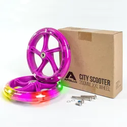 City Scooter 200mm Ersatzräder - Pro Wheels ABEC 7, LED verfügbar 200 MM