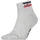 Levi's Sport Mid Cut Socken 2 Paar Grau 39-42