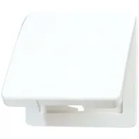 Jung Klappdeckel aws m.Abdeckung 50x50mm CD 590 KL WW