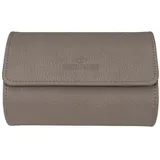 Windrose Schmuckkoffer Travel Watch Case beige 15 cm x 10 cm x 7 cm