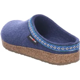 HAFLINGER Hausschuhe in Blau | Gr.: 42
