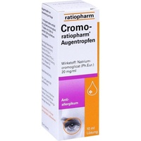 Ratiopharm Cromo-ratiopharm Augentropfen 10 ml