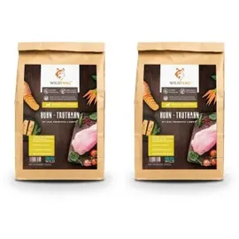 Wildfang Junior Trockenfutter mit Huhn 2 x 2 kg