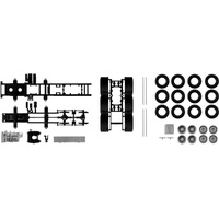 HERPA 084352 - Fahrgestell 4-achs Volvo Schwerlastzugmaschine