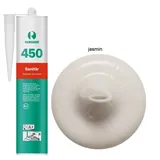 Ramsauer Dichtstoff 450 Sanitär 1K Silikon 310 ml jasmin