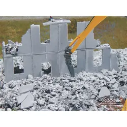 Rubble in the Box - Plattenbau Modell von Juweela 1:87