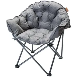 Skandika Campingstuhl Moonchair Premium XL Grau