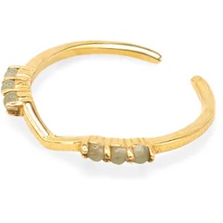 KAPTEN & SON - RING - HARMONY STONE- gold