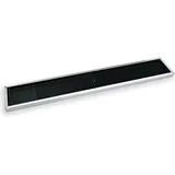 Was Barmatte mit Edelstahlrahmen, 60 x 10 cm,