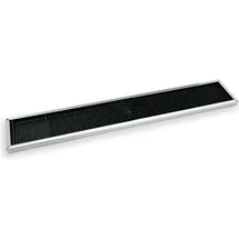 Was Barmatte mit Edelstahlrahmen, 60 x 10 cm,