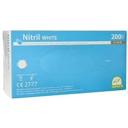 Medi-Inn® 200 "Medi-Inn®" Handschuhe, Nitril puderfrei "White" weiss Größe XL